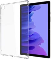 Samsung Galaxy Tab A7 10.4 Hoes siliconen Shockproof - (2020/2022) - Schokbestendig Transparant cover
