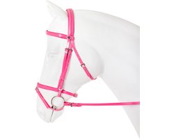 Horka Hoofdstel Pvc Flashy Wit - pony