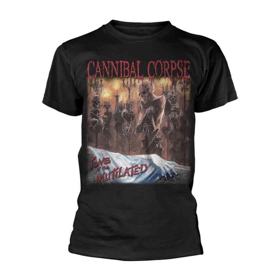Cannibal Corpse Heren Tshirt -M- Tomb Of The Mutilated Zwart