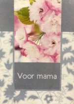 Bloemenkaartje - Cadeau kaartje - voor mama - Bloem - 5cm/7cm - 6 stuks