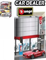Bburago BBURAGO CITY CAR DEALER + 1 CAR 'BUILD YOUR CITY'  "kit" div. modelauto schaalmodel 1:43