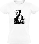 George Michael Dames t-shirt  | Wit
