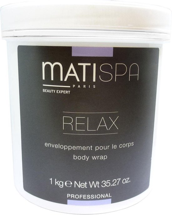 Opiaat uitroepen haalbaar Matis Matispa Professional Relax Body Wrap Lichaamsverzorging Wellness  1000g | bol.com