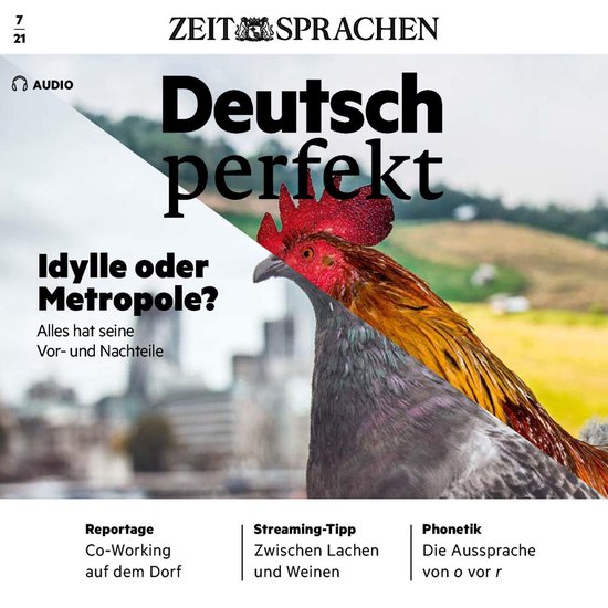 Deutsch lernen Audio - Idylle oder Metropole? - cover