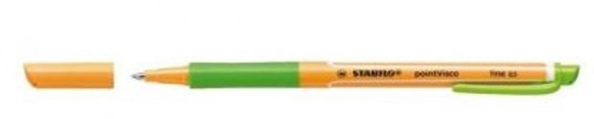 Rollerpen STABILO PointVisco 1099/43 loofgroen | 10 stuks