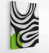 Abstract wall arts vector. Mural wall art 3 - Moderne schilderijen – Vertical – 1899726868 - 50*40 Vertical