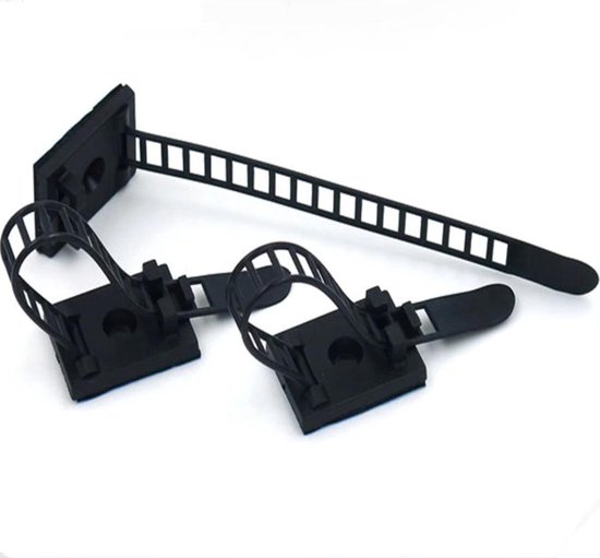 Sourcing Map Nylon R-Type Kabelclips – 5 Stück, Für Kabeldurchmesser 44–50 Mm, Kabelmanagement Ohne Kleben