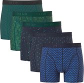 ten Cate mixed 5P blauw & groen - M