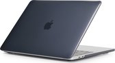 Apple MacBook Pro 16 (2019) Case - Mobigear - Glossy Serie - Hardcover - Zwart - Apple MacBook Pro 16 (2019) Cover