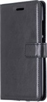 Xiaomi Mi A3 Hoesje - Mobigear - Wallet Serie - Kunstlederen Bookcase - Zwart - Hoesje Geschikt Voor Xiaomi Mi A3