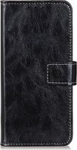 LG K40s Hoesje - Mobigear - Basic Serie - Kunstlederen Bookcase - Zwart - Hoesje Geschikt Voor LG K40s