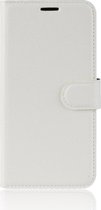 Mobigear Telefoonhoesje geschikt voor Nokia 9 PureView Hoesje | Mobigear Classic Bookcase Portemonnee | Pasjeshouder voor 3 Pasjes | Telefoonhoesje voor Pinpas / OV Kaart / Rijbewijs - Wit