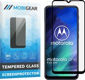 Mobigear Gehard Glas Ultra-Clear Screenprotector voor Motorola One Fusion - Zwart