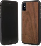 iPhone Xs Max hoesje - Woodcessories - Walnotenhout - Hout