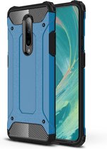 OnePlus 7 Hoesje - Mobigear - Outdoor Serie - Hard Kunststof Backcover - Blauw - Hoesje Geschikt Voor OnePlus 7