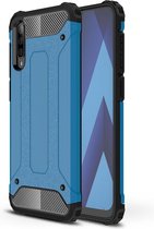 Samsung Galaxy A50 Hoesje - Mobigear - Outdoor Serie - Hard Kunststof Backcover - Blauw - Hoesje Geschikt Voor Samsung Galaxy A50