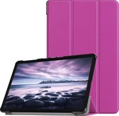 Mobigear Tri-Fold Bookcase Geschikt voor Samsung Galaxy Tab A 10.5 (2018) - Paars