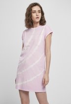Urban Classics Korte jurk -S- Tie Dye Roze