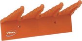 Vikan Hygiene 6157 ophangrek oranje glasvezel polypropyleen 24cm