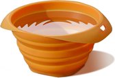 Kurgo Collaps-a-Bowl - Opvouwbare / inklapbare voerbak voor honden voor onderweg - Oranje