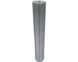 Volieregaas 9 x 9mm 0,8mm 100cm x 25m Verzinkt