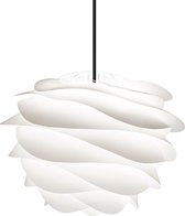 Umage Carmina Mini hanglamp white - met koordset zwart - Ø 32 cm