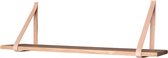 Artichok Thomas houten wandplank naturel - 120 x 80 cm