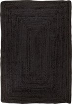 Artichok Milou jute vloerkleed donkergrijs - 180 x 120 cm