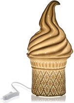 Bureaulamp Ice Cream Porselein (13,7 x 27 x 13,7 cm)