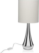 Bureaulamp Linnen Metaal (25,4 x 56,5 x 25,4 cm)