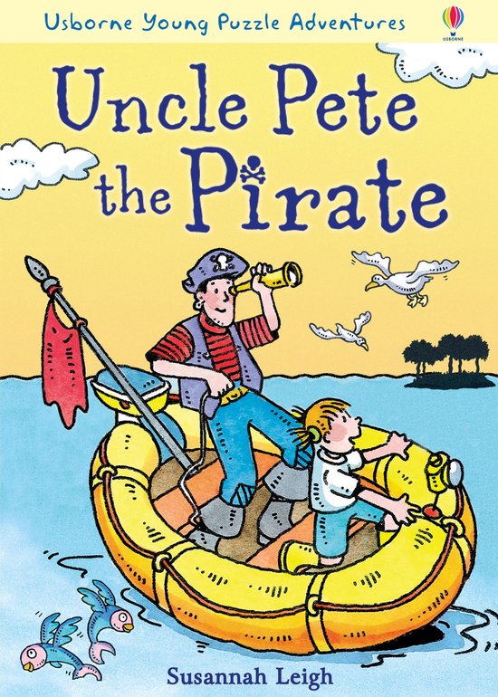 Usborne Young Puzzle Adventures - Uncle Pete the Pirate: For ... - cover