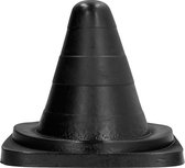 All Black Prisma Buttplug 19 cm - zwart