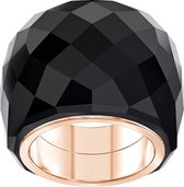 Swarovski Nirvana Dames Ring Staal - Roségoudkleurig - 17.50 mm / maat 55
