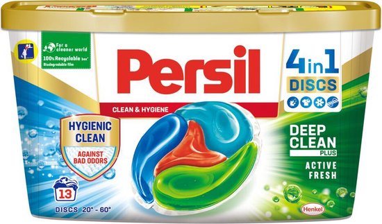 Persil Wasmiddelcapsules Discs Clean & Hygiene 13 stuks