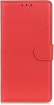 Coverup Book Case - Geschikt voor Nokia 1.4 Hoesje - Rood