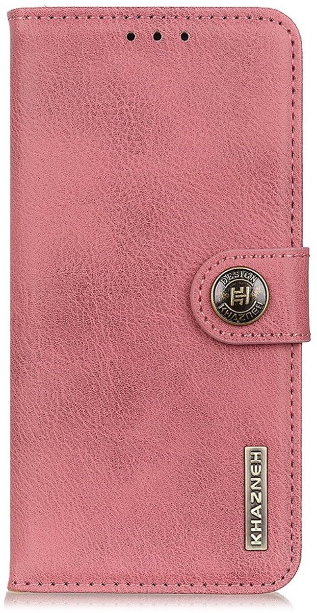 KHAZNEH Hoesje - Geschikt voor Samsung Galaxy A21s Hoesje - KHAZNEH Classic Book Case - Pink