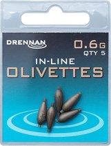 Olivette en Line Drennan - Plombs - 0,6 g - Bronze