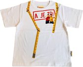T-shirt Buurman en Buurman: wit maat 98/104