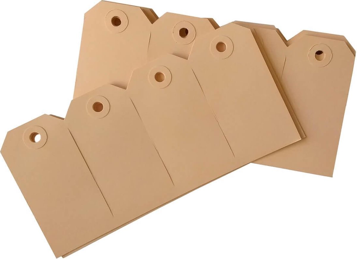 Étiquettes en carton de Manille - 35 x 70 mm - 1000 pièces | bol.com