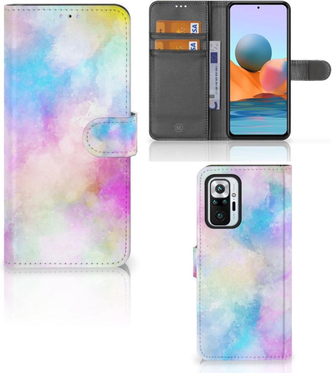 Hoesje Xiaomi Redmi Note 10 Pro Watercolor Light
