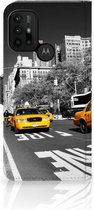 Beschermhoesje Motorola Moto G10 | G20 | G30 Telefoon Hoesje New York Taxi