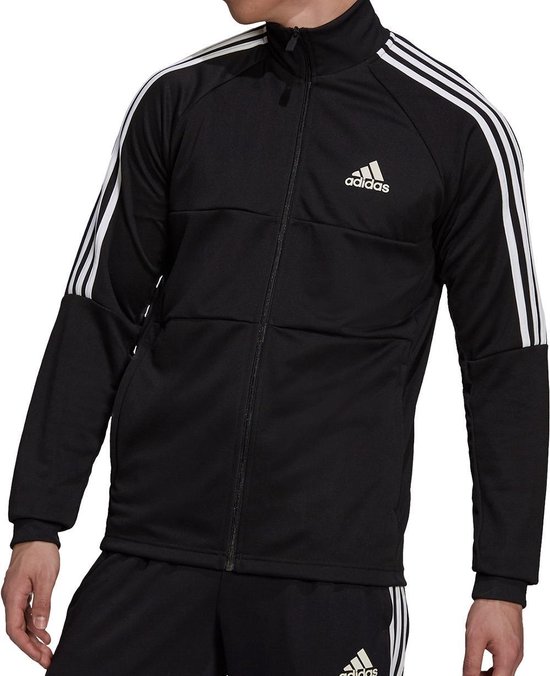 adidas - Sereno Track Jacket - Trainingsjack - XXL - Zwart | bol.com