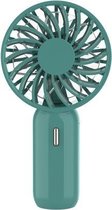 WT-F16 Draagbare Mini USB Opladen Handheld Elektrische Ventilator, 3 Snelheidsregeling (Groen)