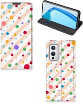 Leuk Hoesje OnePlus 9 Smart Cover Dots