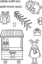 Hot Cocoa Clear Stamps (JD081) (DISCONTINUED)
