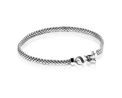Zinzi zilveren fantasie armband 18,5cm ZIA878