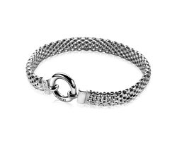 Zinzi zilveren schakelarmband 19,5cm ZIA880