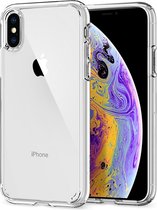 Spigen Ultra Hybrid case iPhone XS transparant hoesje - Doorzichtig