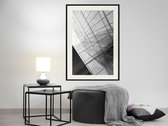 Poster - Steel and Glass (Grey)-30x45