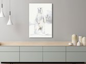 Doe-het-zelf op canvas schilderen - Inquisitive Bear-40x60